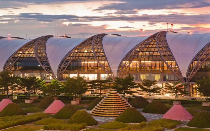 Gợi ý lộ trình di chuyển tiện lợi từ sân bay Suvarnabhumi vào trung tâm Bangkok 2023