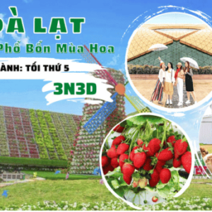 Du lịch đà lạt- thành phố bốn mùa hoa